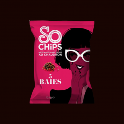 Chips poivre noir
