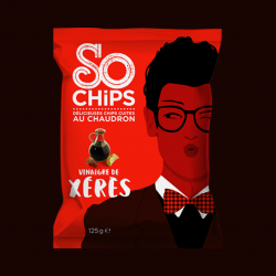 Chips vinaigre de xeres