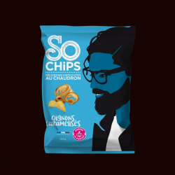 Chips oignons caramélisés