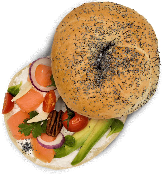 Mon Bagel est délicieux...