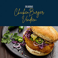 Chicken burger vendéen